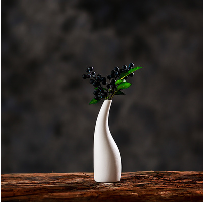 Snowflake glaze small fresh modern simple ceramic vase