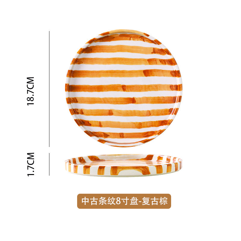 Ceramic coffee cups, plates and saucers sets