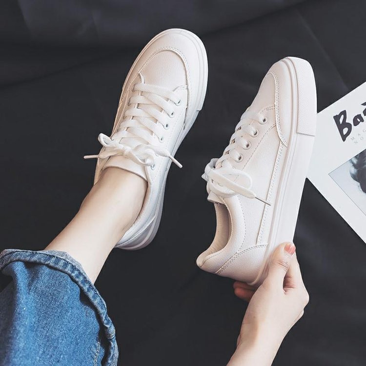 all white women's sneakers women's lace-up low top