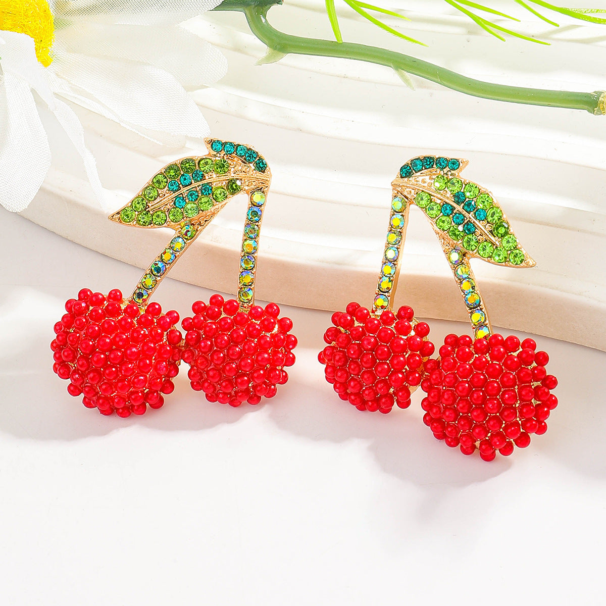 fruit earrings (multiple options)