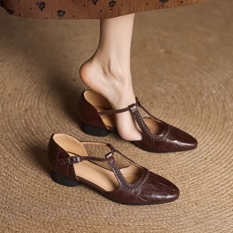 women's low heels shoes