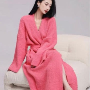 thick fleece robe