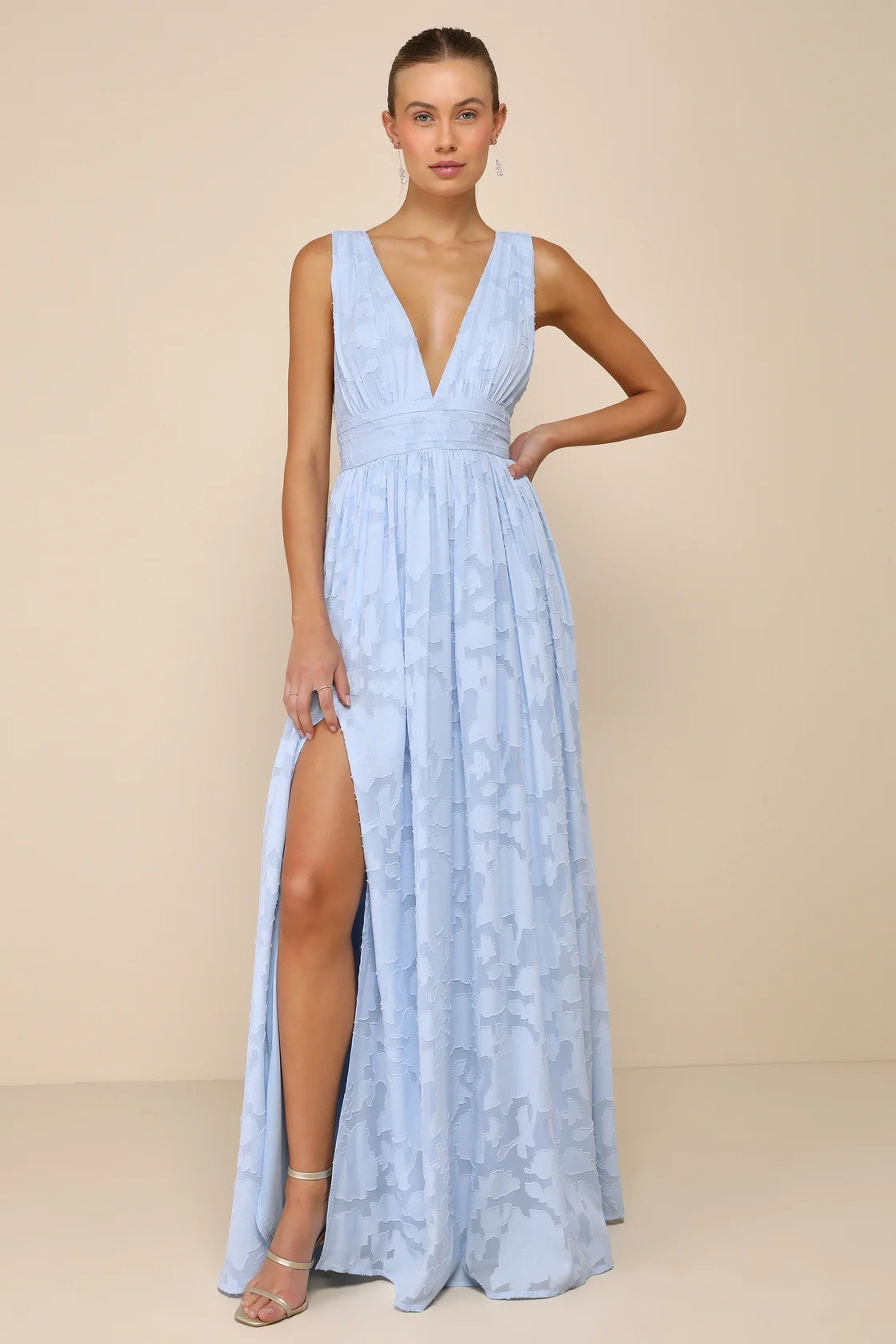 Backless halter dress for women