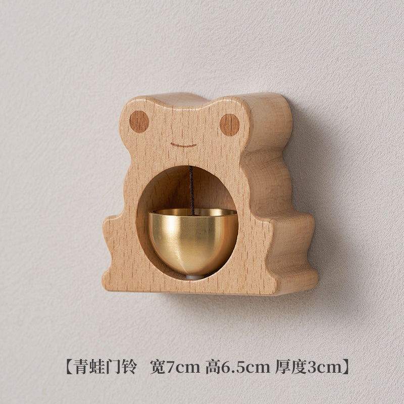 Suction doorbell wind chime