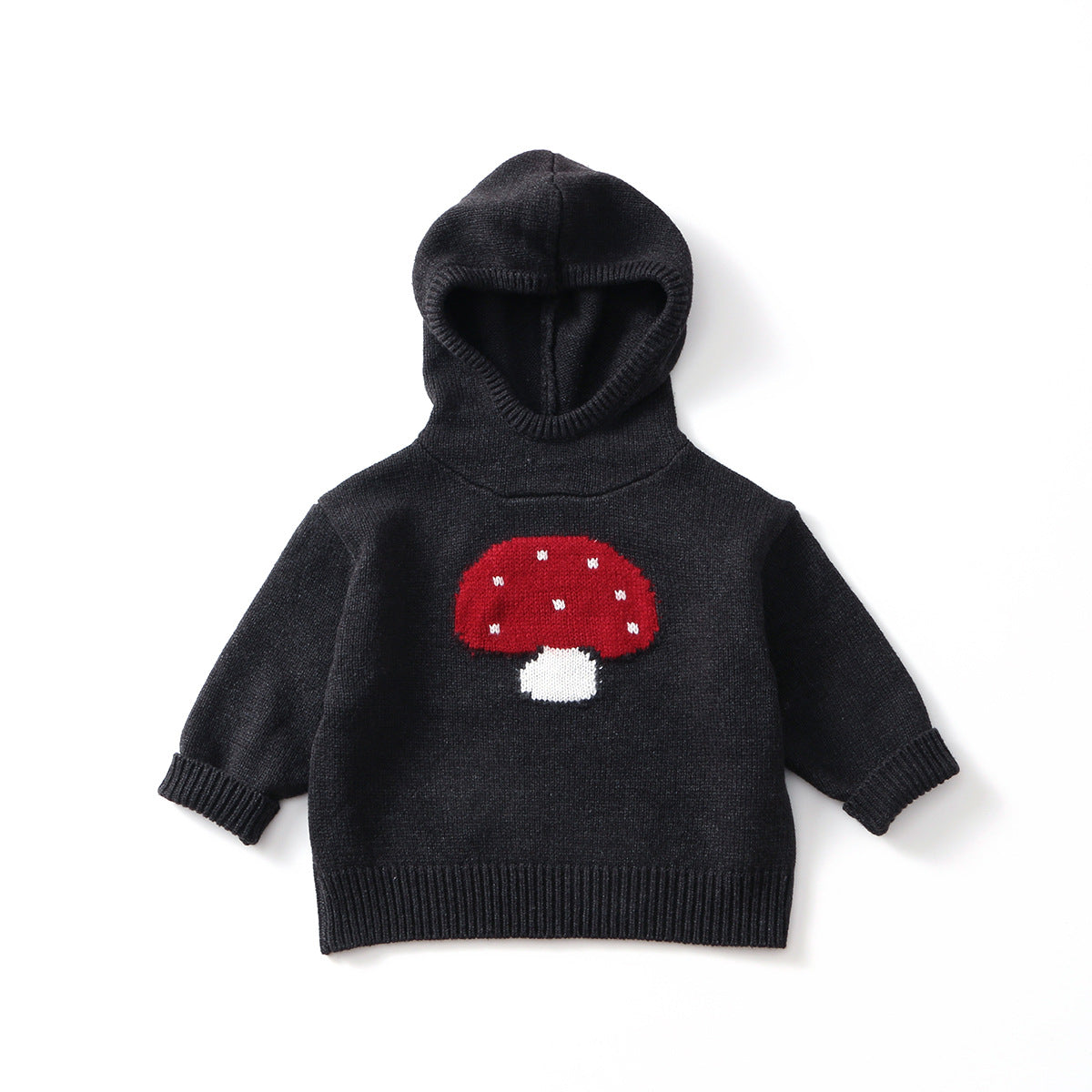 Mushroom hoodie ~cotton knitted