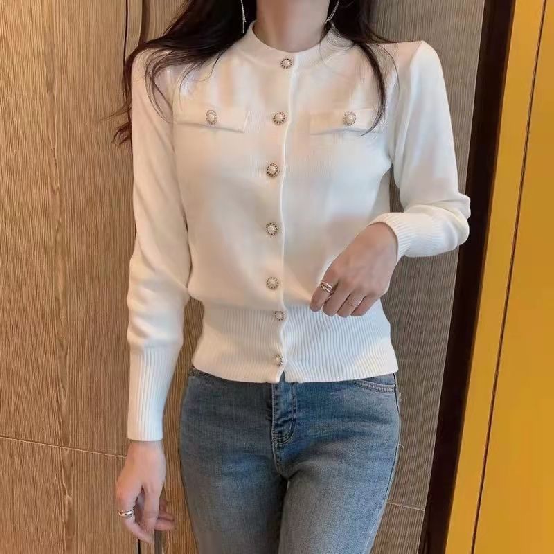 Knitted thin cardigan