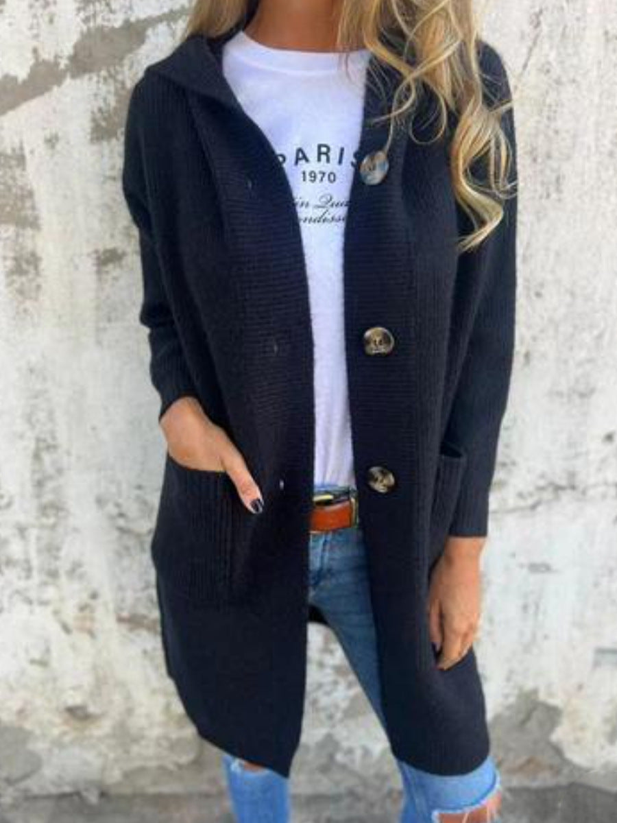 Shawl collar cardigan
