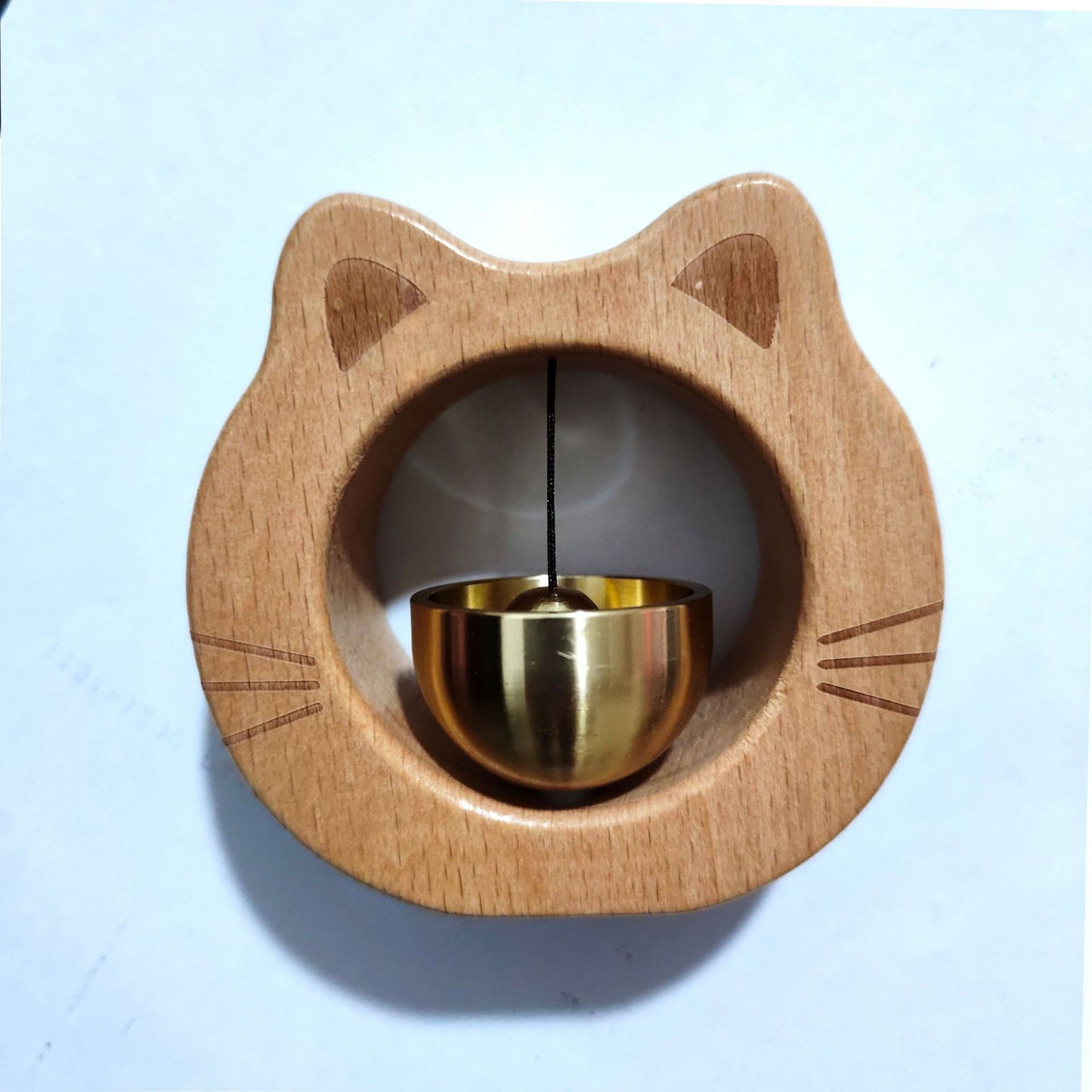 Suction doorbell wind chime