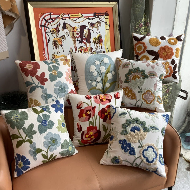 embroidered pillowcases