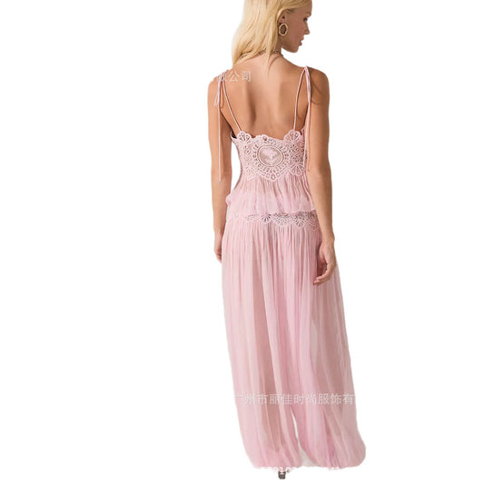Lace Chiffon Two-piece set