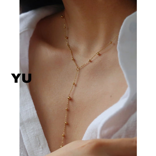 Y-shaped tassel pendant