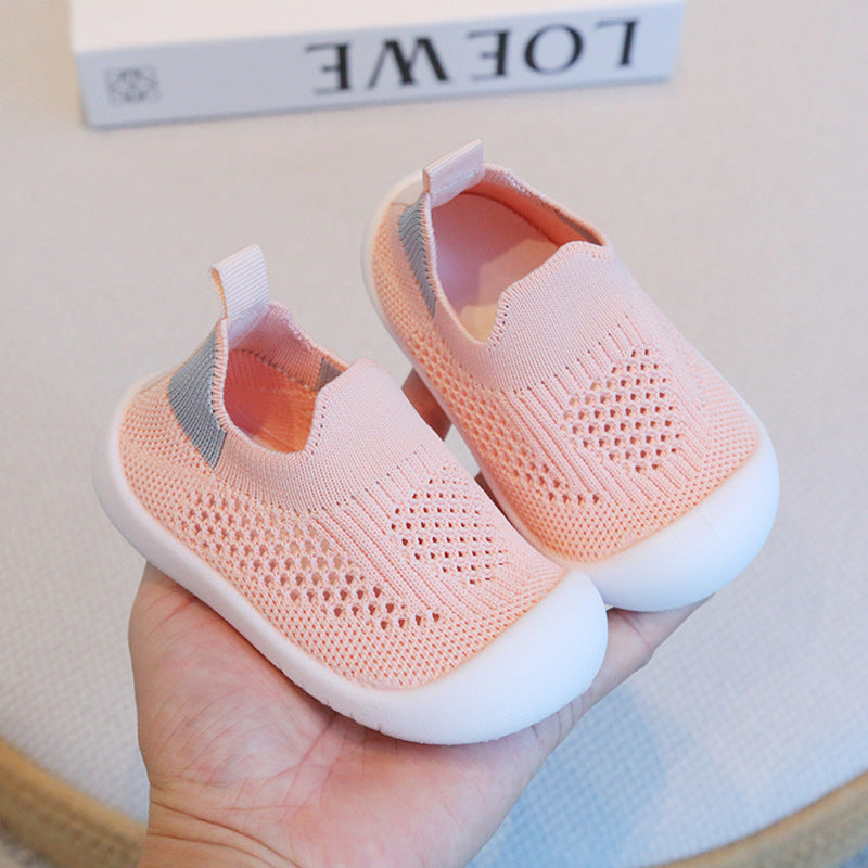 babies' walking shoes, mesh soft-soled