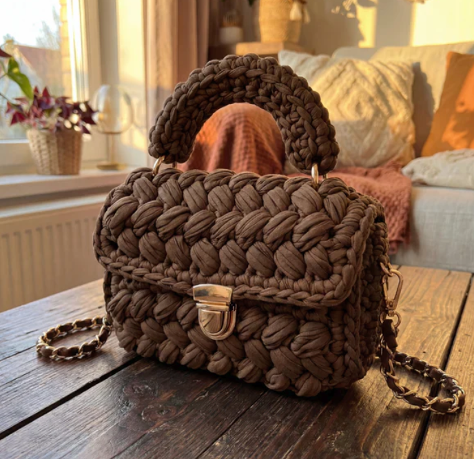 hand-woven bag