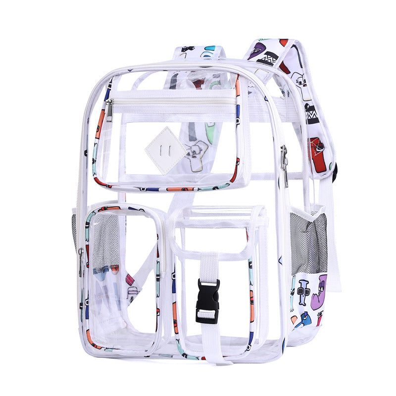 transparent backpacks