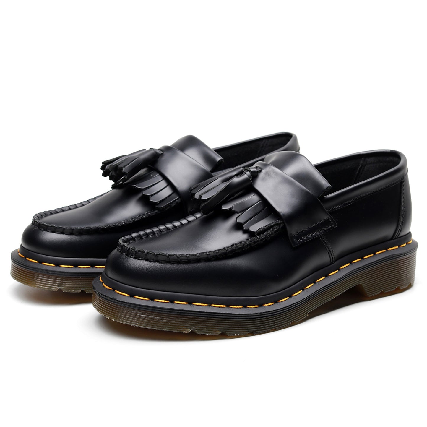 Thick sole loafer with tassels