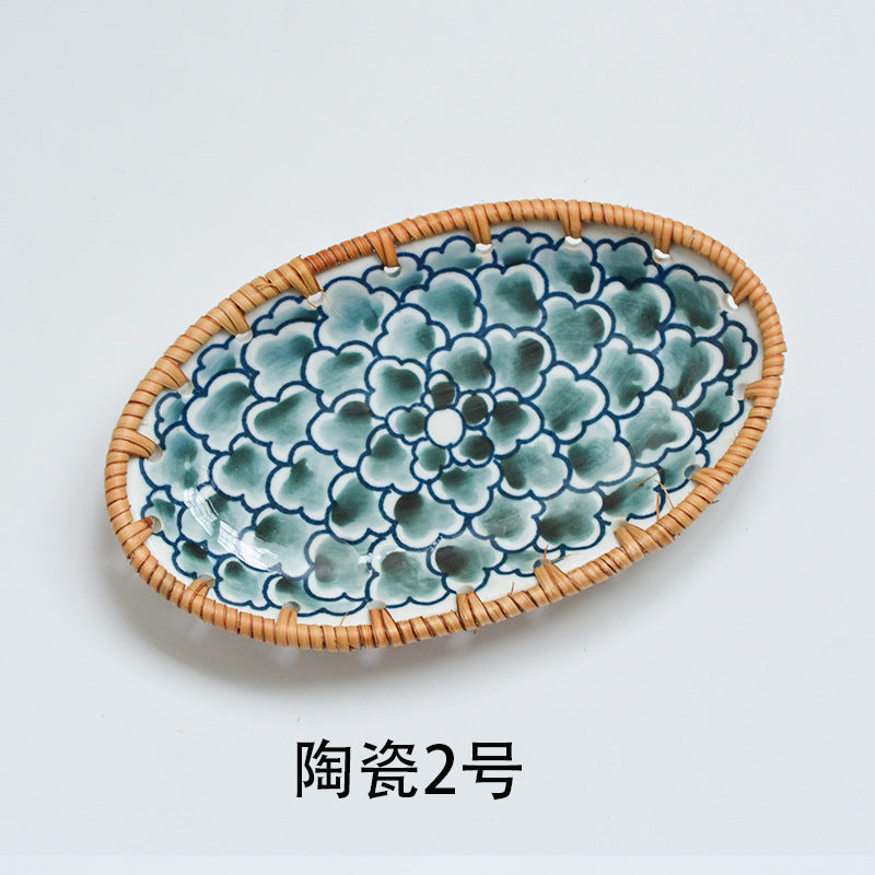 woven tableware bascket