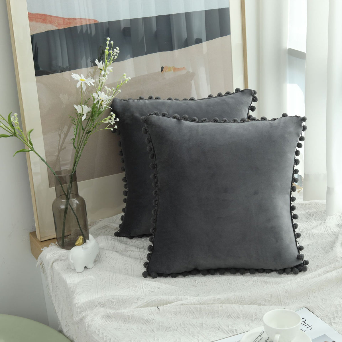 Throw pillows 40x40 cm