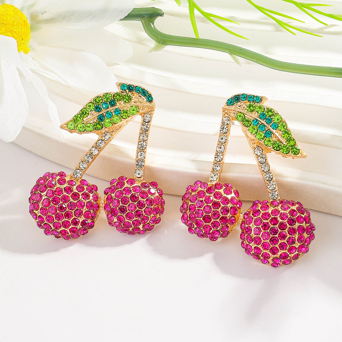 fruit earrings (multiple options)