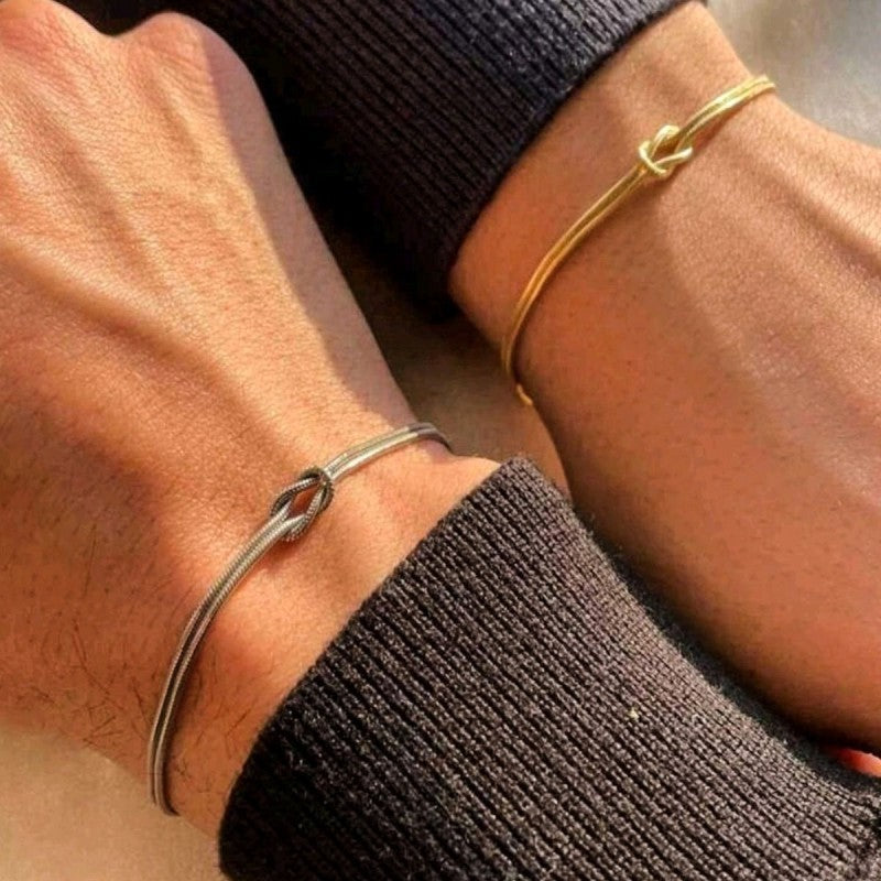 Knotted bracelet