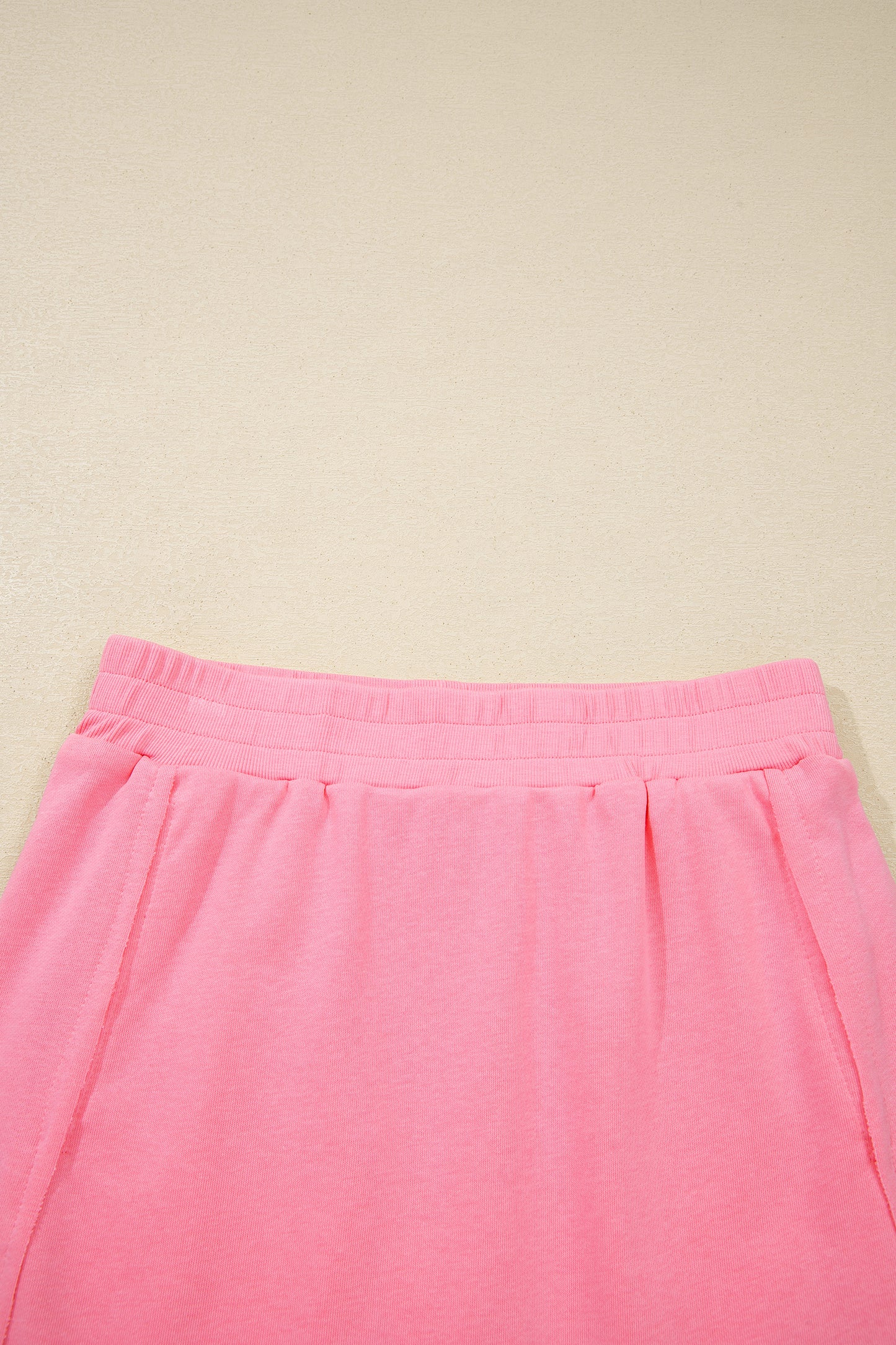 Sachet Pink Slim Tank Top Elastic Waist Mini Skort 2pcs Outfit