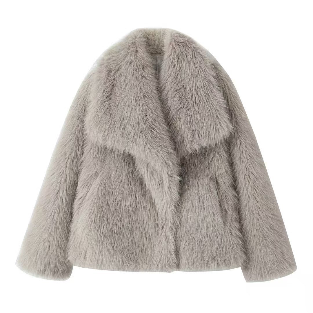 Faux Fur Coat