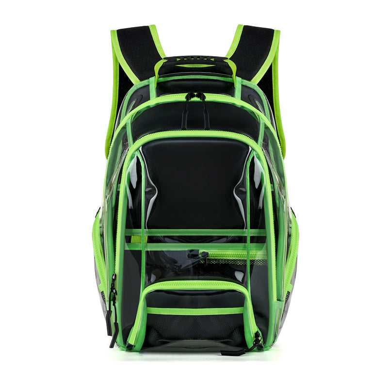 transparent backpacks