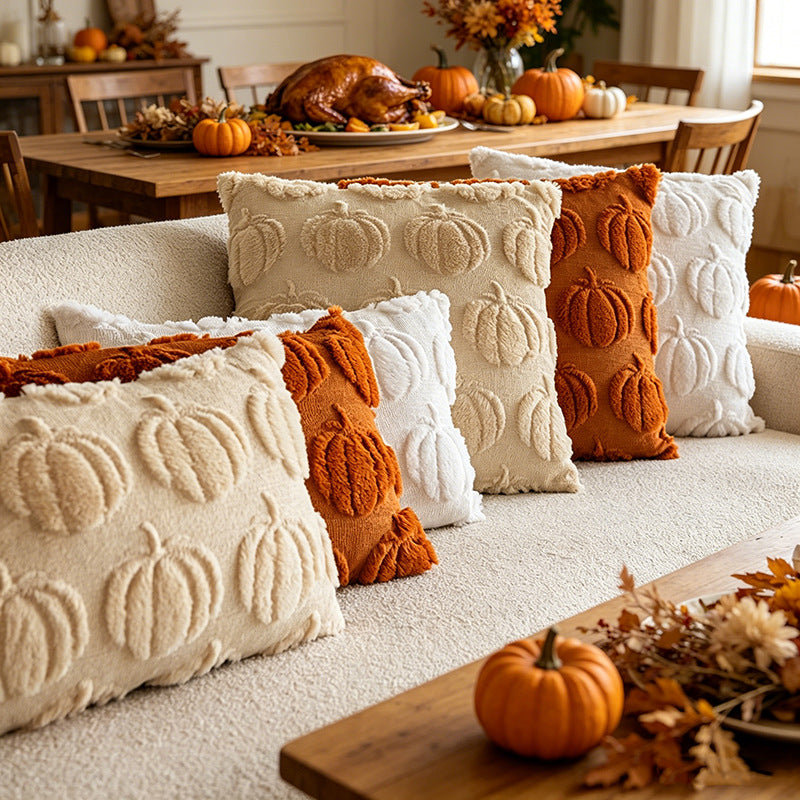 Fall throw pillows