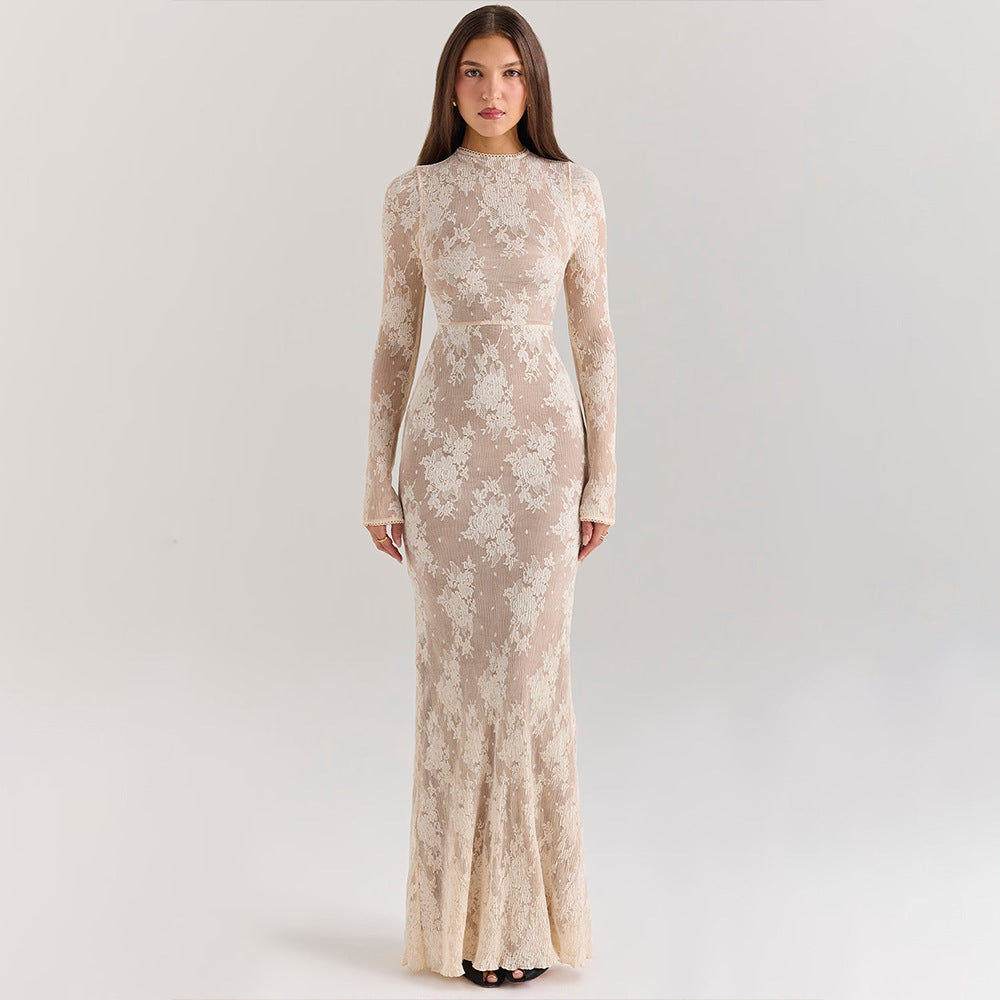 elegant lace dress