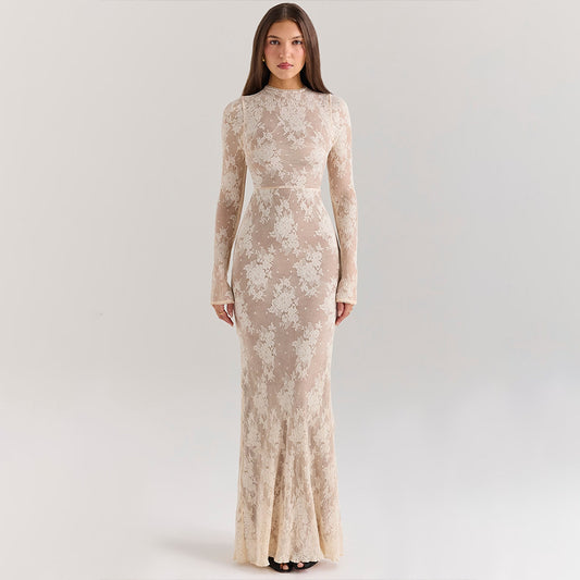 elegant lace dress
