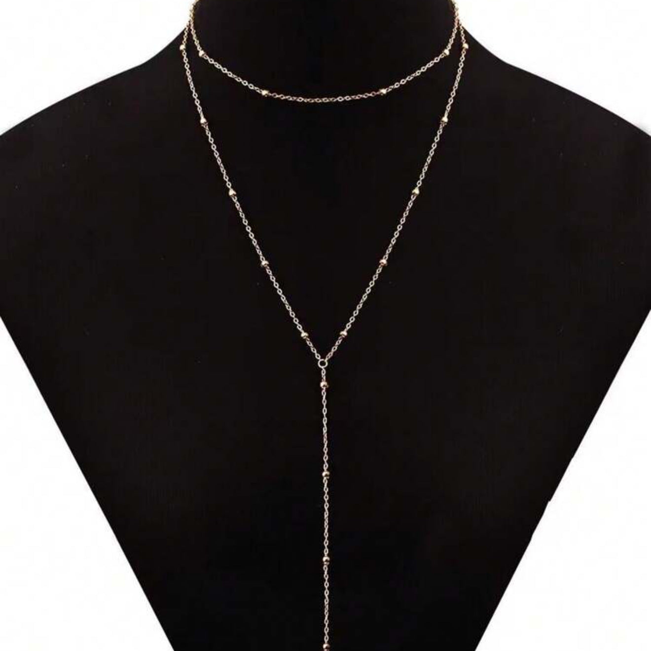 multi-layered and stackable long pendant