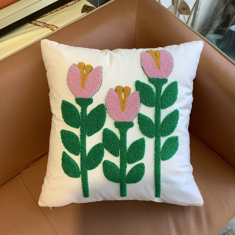 embroidered pillowcases