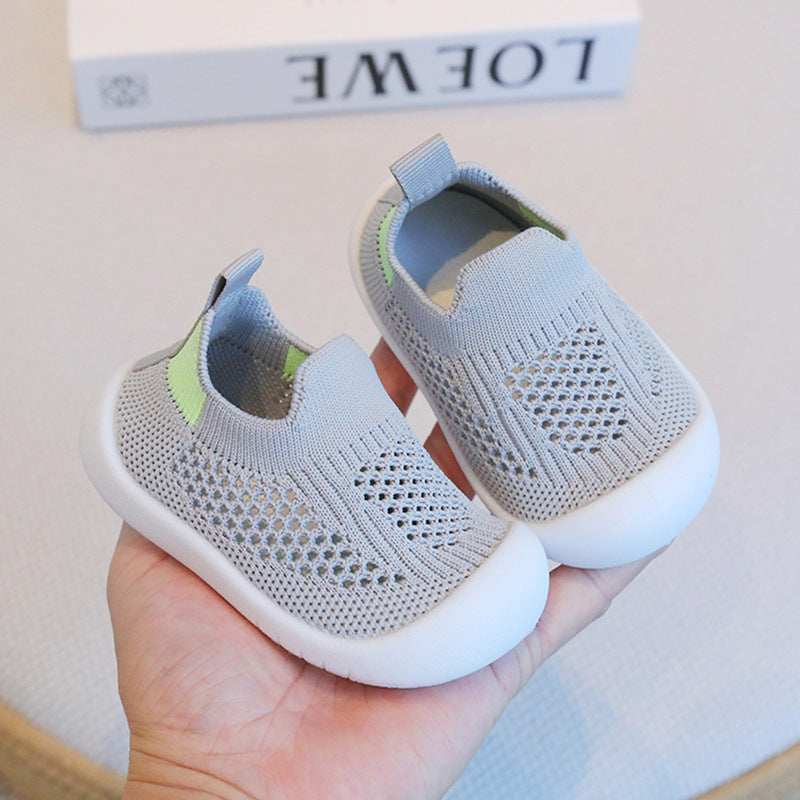 babies' walking shoes, mesh soft-soled