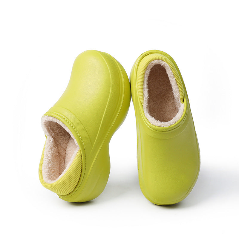 Women's shoes, cotton shoes, women's warm fleece anti-slip chef shoes, women's bag heel ss, women's cotton ss