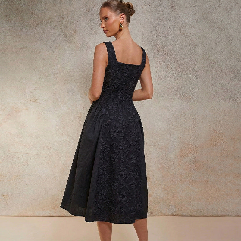 mid-length dress for women