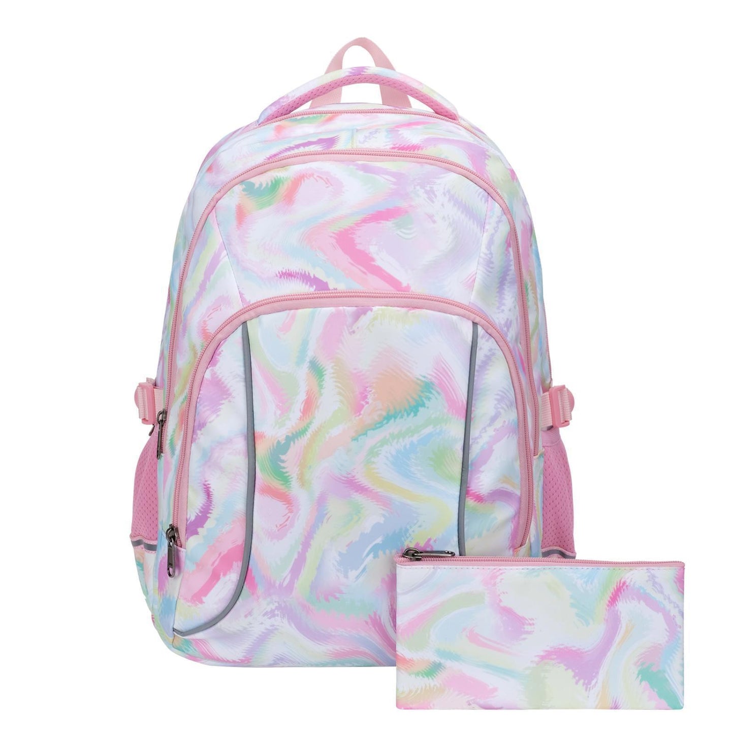 Tie-dyed backpack