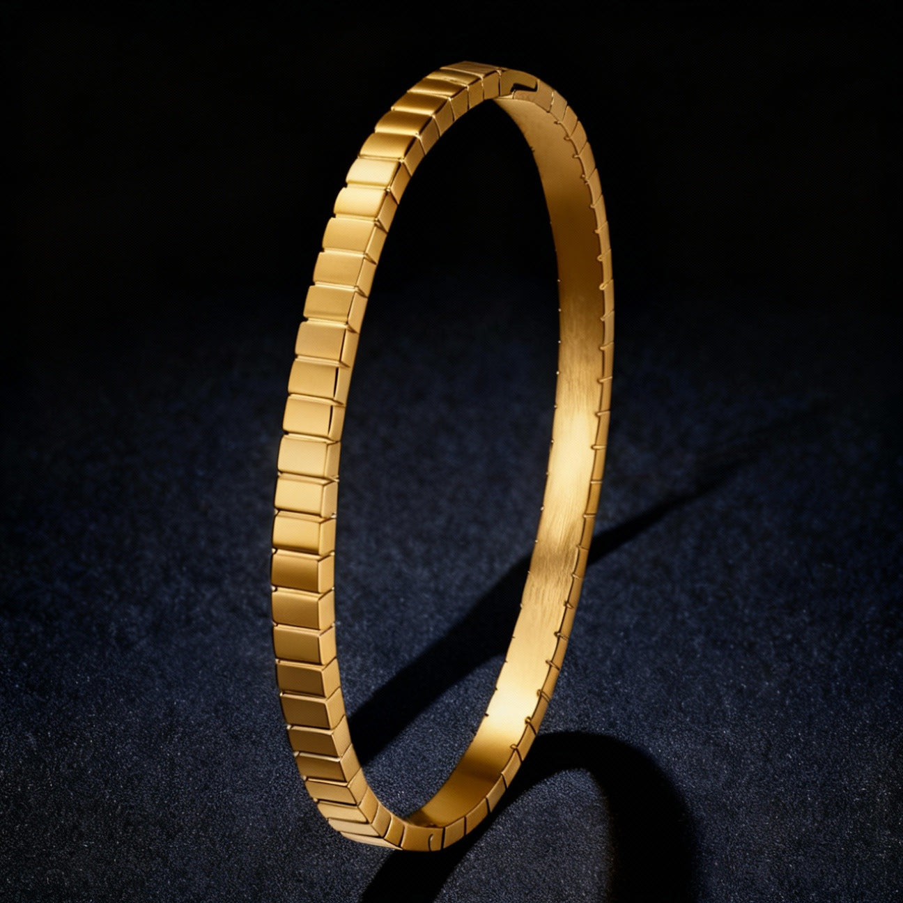 square grid pattern bracelet