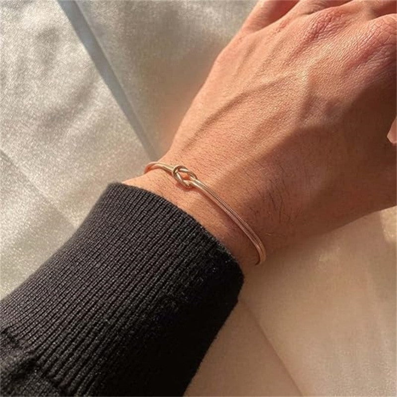 Knotted bracelet