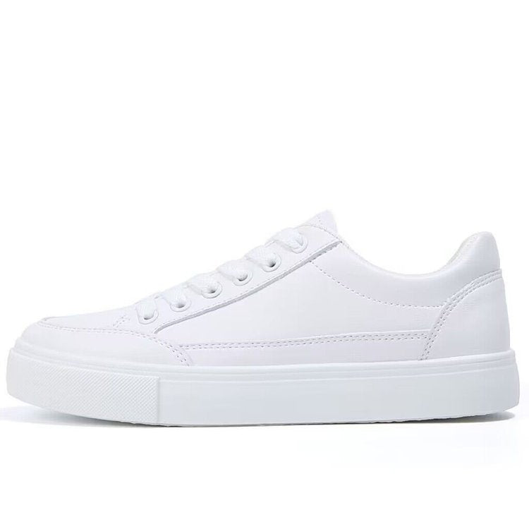 all white women's sneakers women's lace-up low top