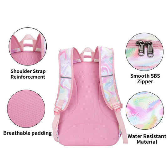 Tie-dyed backpack