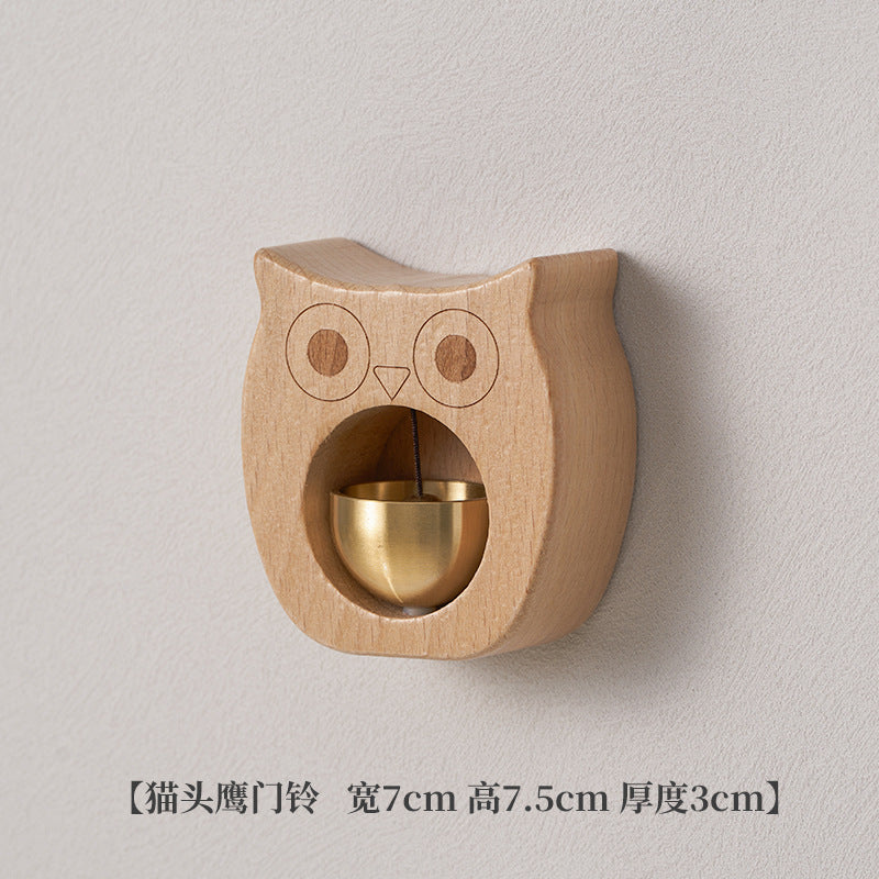 Suction doorbell wind chime