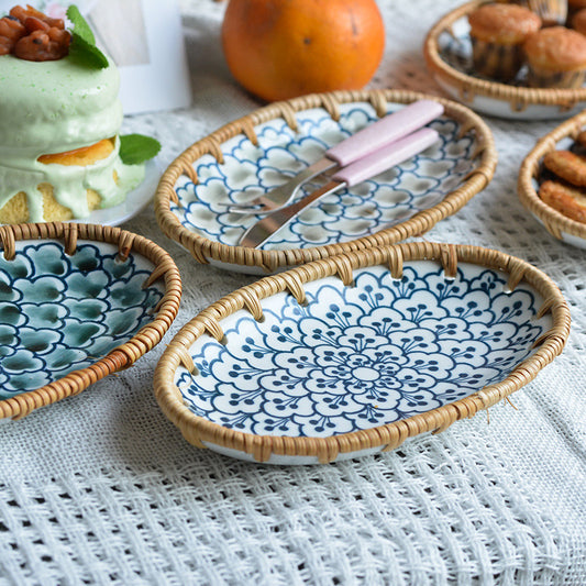 woven tableware bascket