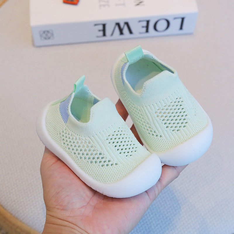 babies' walking shoes, mesh soft-soled