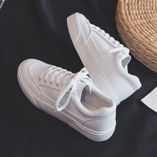 all white women's sneakers women's lace-up low top