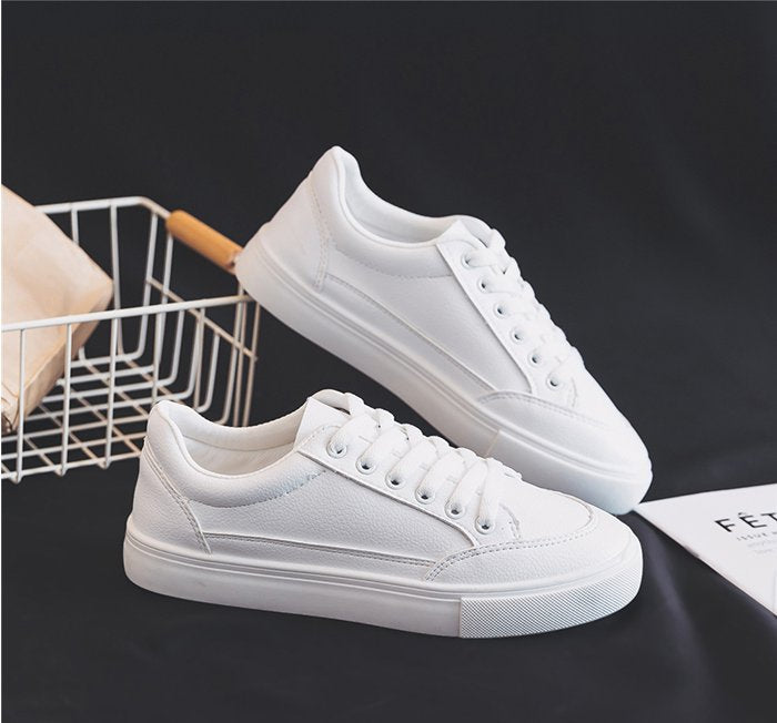 all white women's sneakers women's lace-up low top
