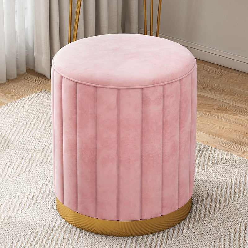 round makeup stool with storage