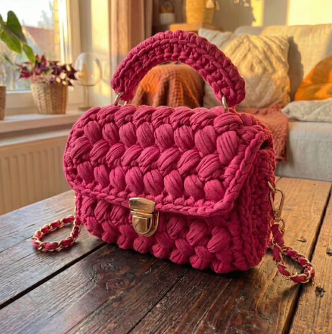 hand-woven bag