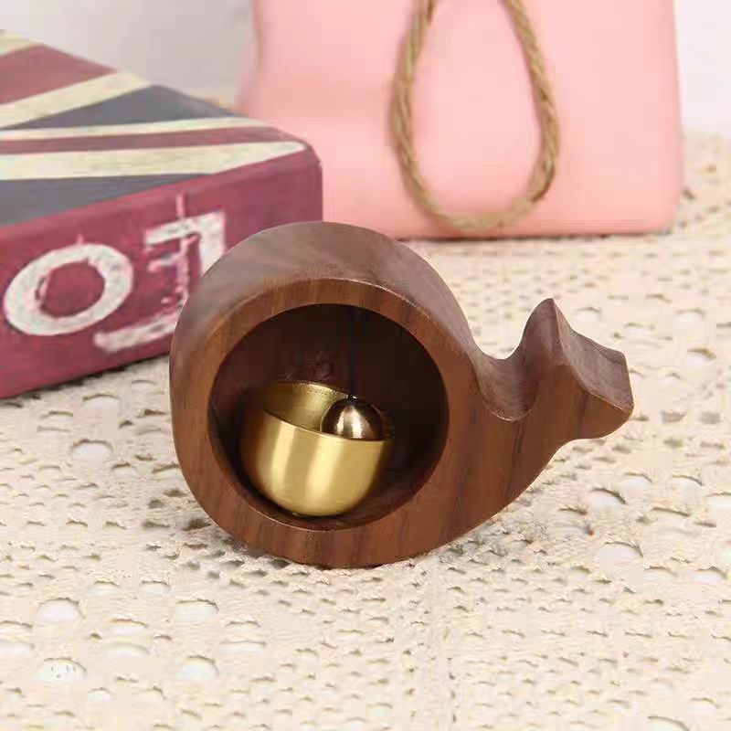 Suction doorbell wind chime