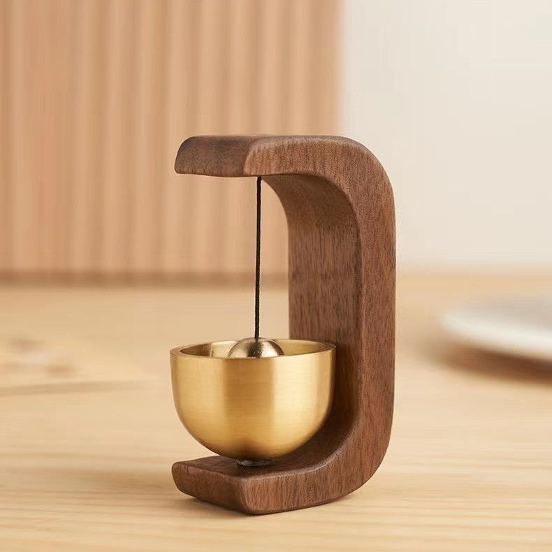 Suction doorbell wind chime