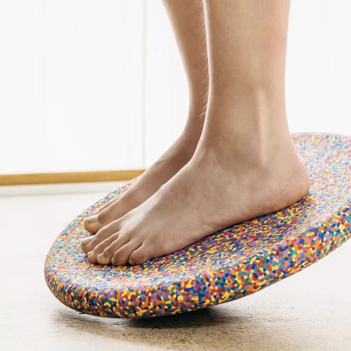 Rainbow river stone sense training balance board
