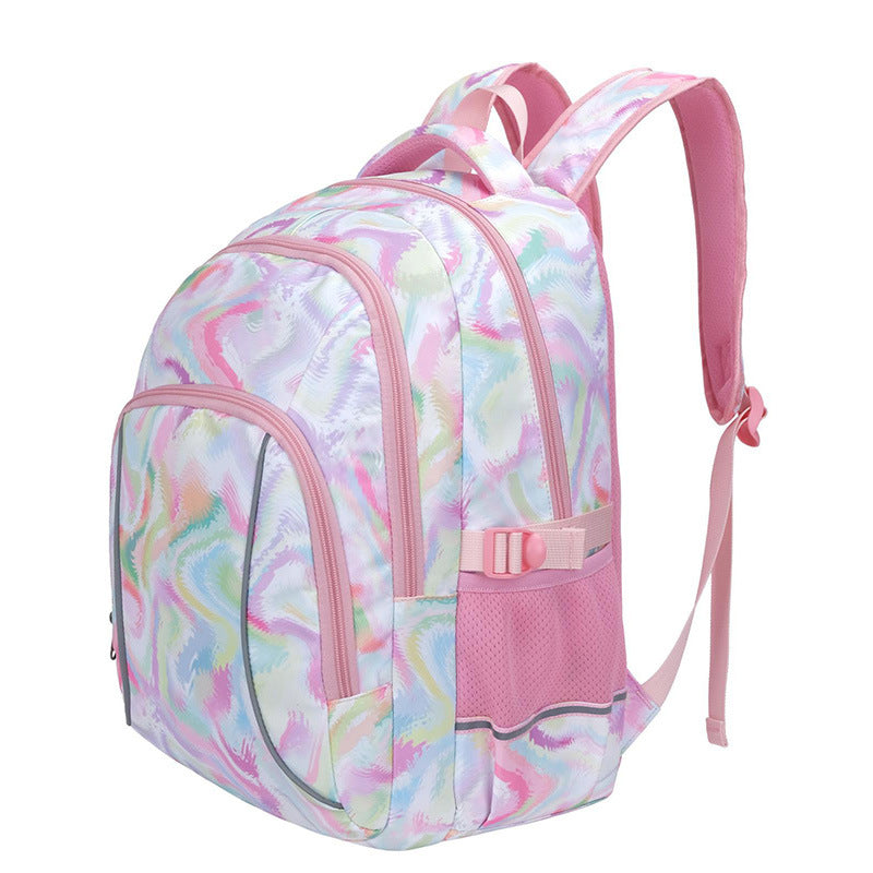 Tie-dyed backpack